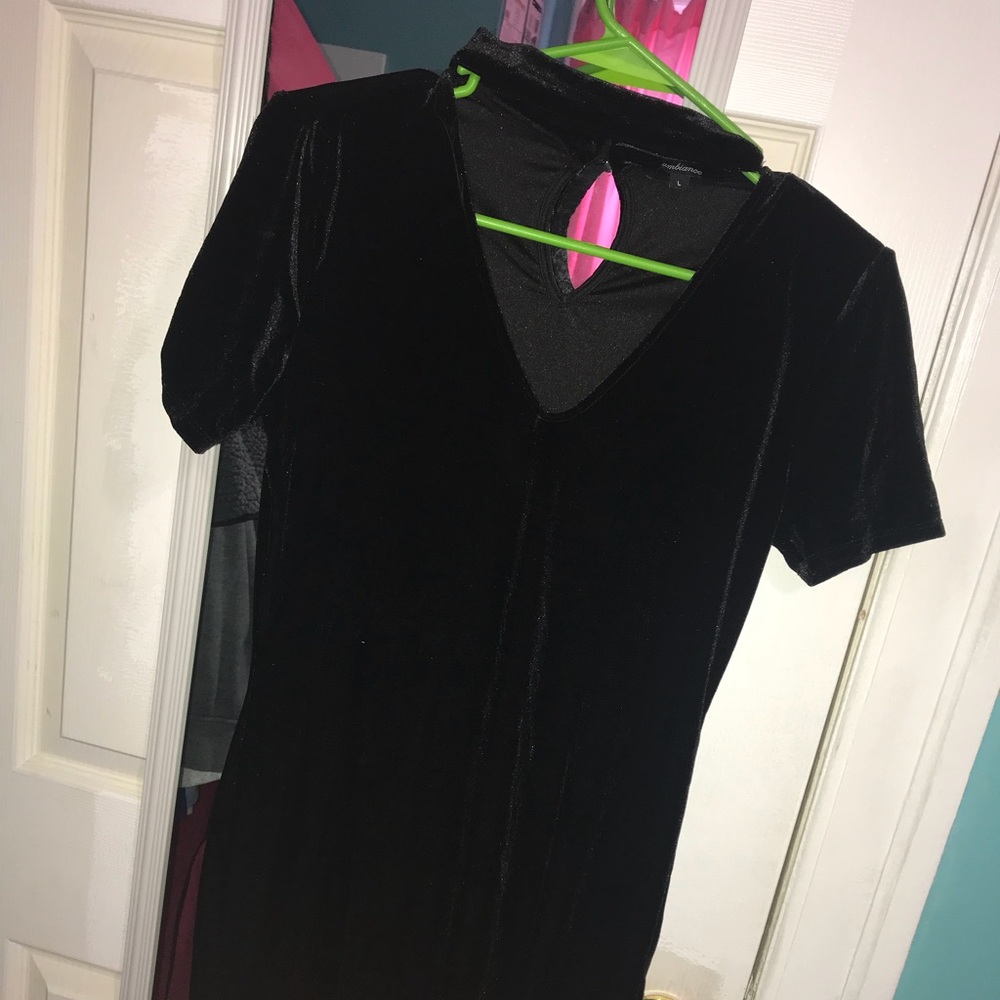 velvet dress